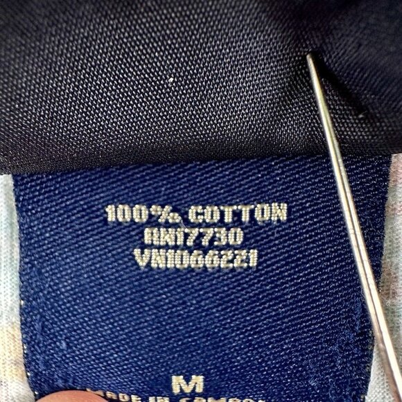 NICK & NORA Flannel Pajama Shorts Men’s Med Aqua Blue Hawaii Toucan Hula Surfer - Picture 4 of 16